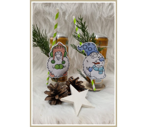 Stickserie - Winter Gnomes